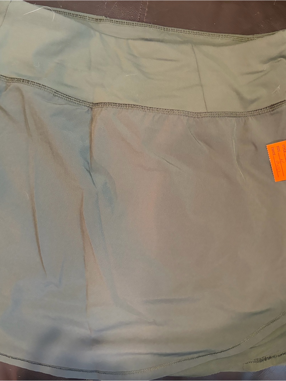 Olive Green Athletic Skort